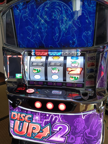 [パチスロ実機] 6号機 パチスロディスクアップ2