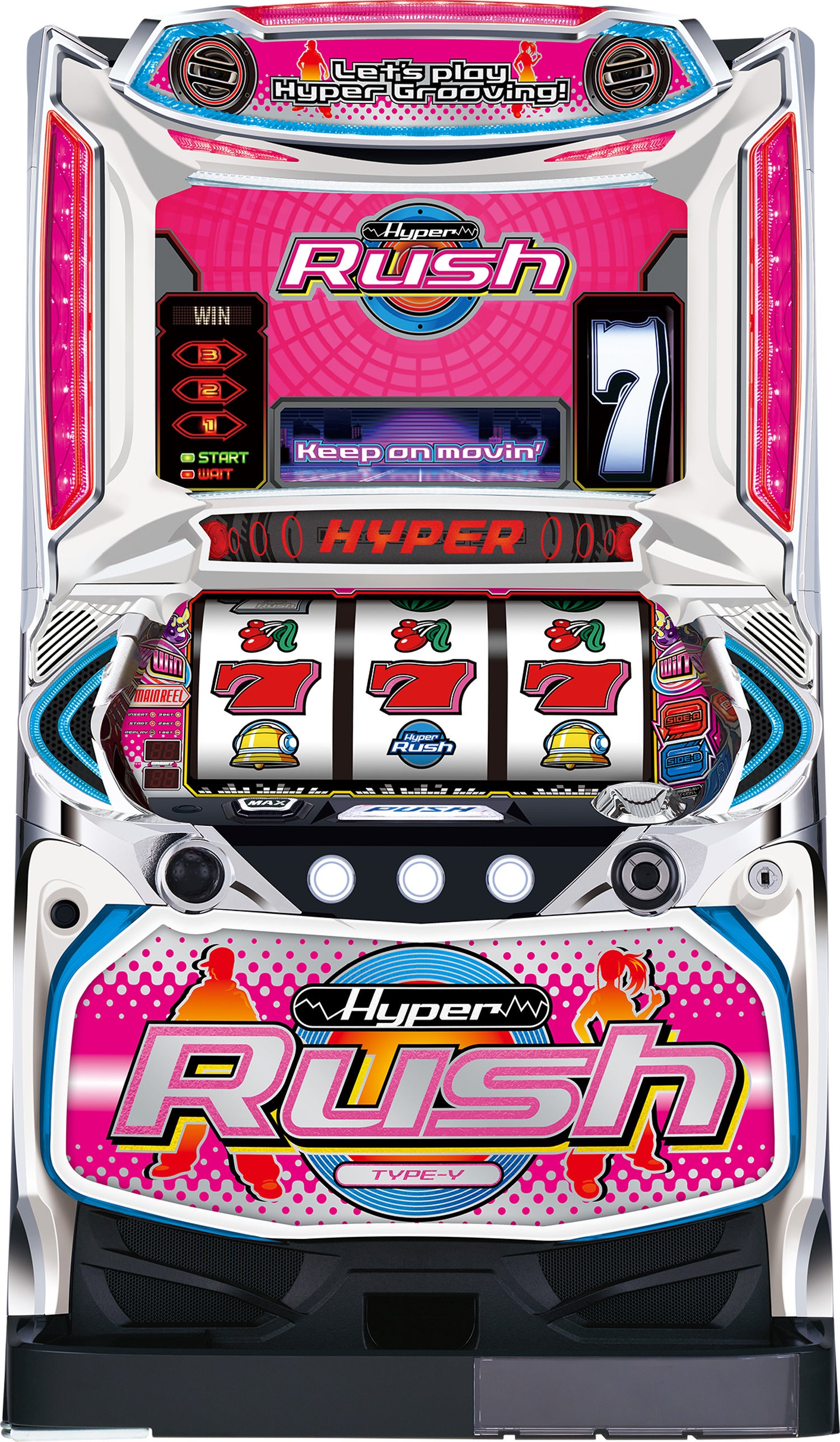Hyper Rush 実機 パチスロ実機] 6号機 パチスロハイパーラッシュ – 卓上・パチンコ
